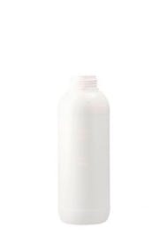 Bottle 1L white D50 110G HOM P. PLAST.