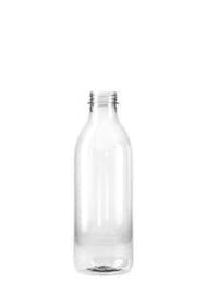 Bottiglia PET 1L. TRANSP D38 