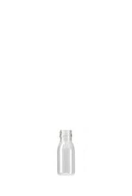 Bottiglia PET 60CC TRASPARENTE D28 (15gr)