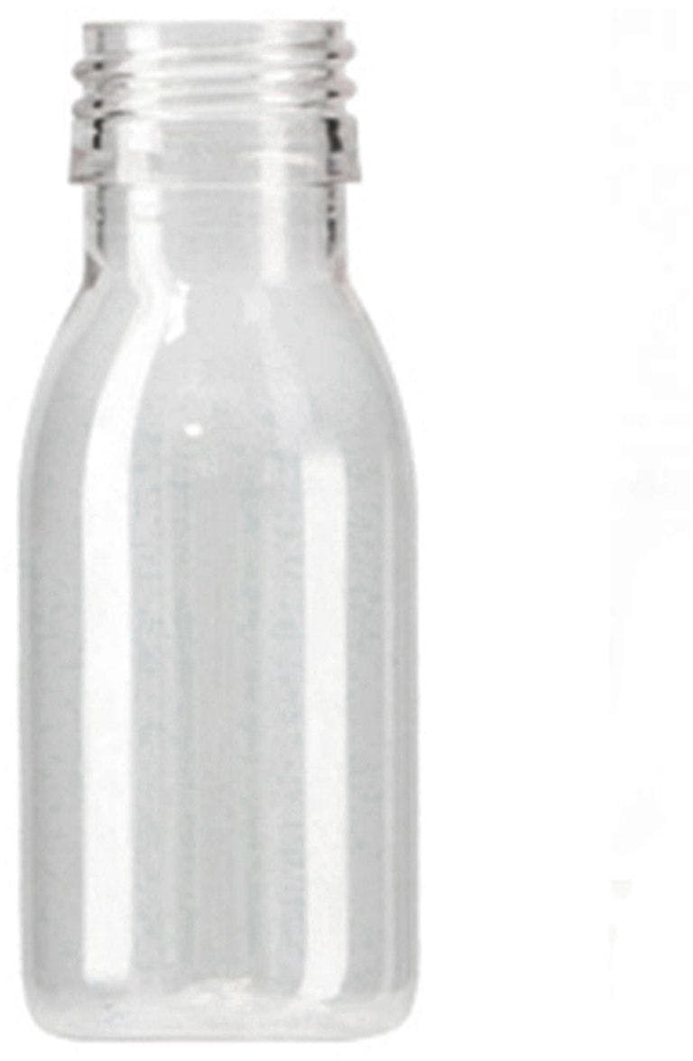 Bottle PET 60CC TRANSPARENT   D28 (15gr)