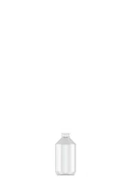 Bottle PET VIAL 100CC TRNSP D 20 STERILE
