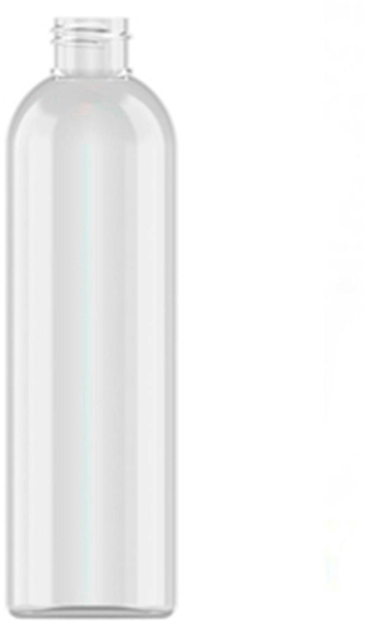 Bottle PET 250 ml Transparent UV Tall Boston D24