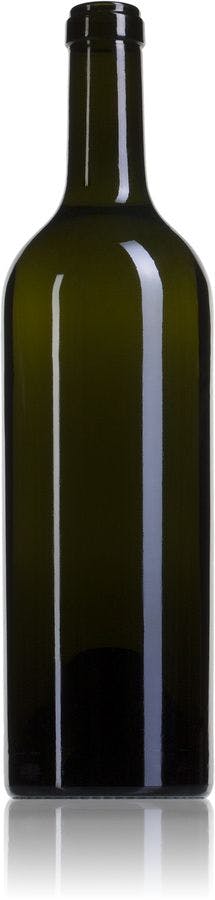 Bordelesa Renaissance 75 CA 750ml Corcho STD 185 Embalagem de vidrio Botellas de cristal bordalesas
