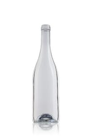 Borgoña Óptima Ecova 75 BL-750ml-Korkverschluss-STD-185-glasbehältnisse-glasflaschen-burgunderflaschen
