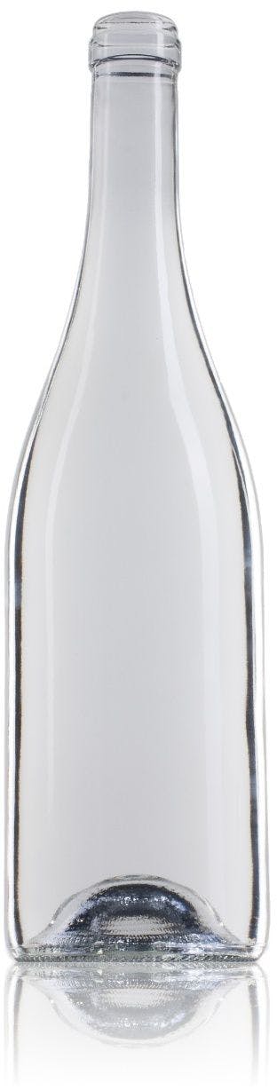 Borgonha Optima Ecova 75 BL 750ml Corcho STD 185 Embalagem de vidrio Botellas de cristal borgonha