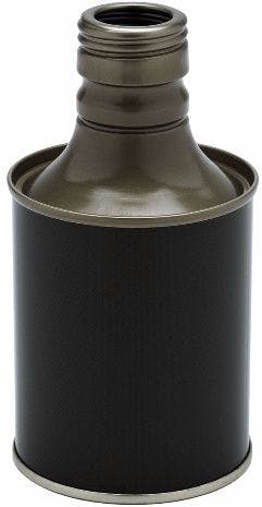 Metallic olive oil bottle 250 ml