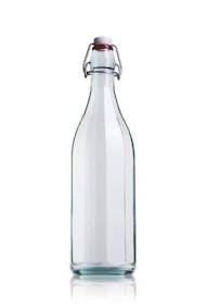Costolata 1 Liter facettiert-1000ml-Bügelverschluss-glasbehältnisse-glasflaschen-sonstige