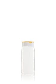 Bottiglia di plastica per sapone e shampoo Bora 250 ml Clip
