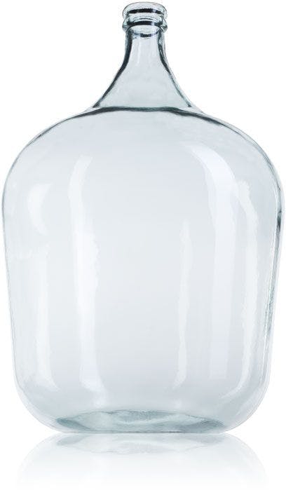 Garrafa de cristal grande 34 litros