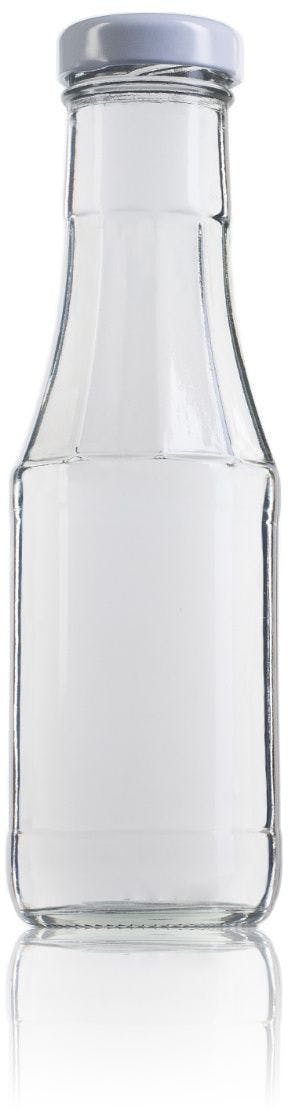 Ketchup 320 ml TO 38 MTO Embalagens de vidro Boioes frascos e potes de vidro para alimentaçao