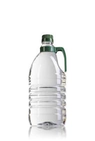 PET-Flasche 2000ml mit grünem Henkel Mündung 36/29-kunststoffbehältnisse-pet-kunststoffflaschen