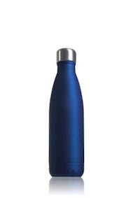 Edelstahl-Thermoflasche 500 ml blau