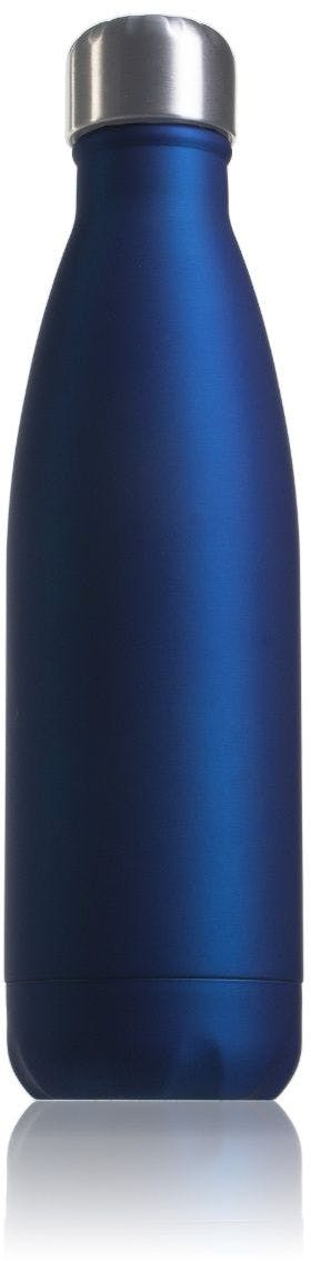 Botella térmica inox 500 ml azul