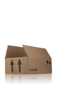 Carton box single channel 36 x 21 x 12 A370 x 15 MetaIMGIn Cajas de carton