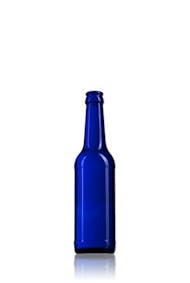 Bierflasche ALE blau 330 ml Kronkorken 26