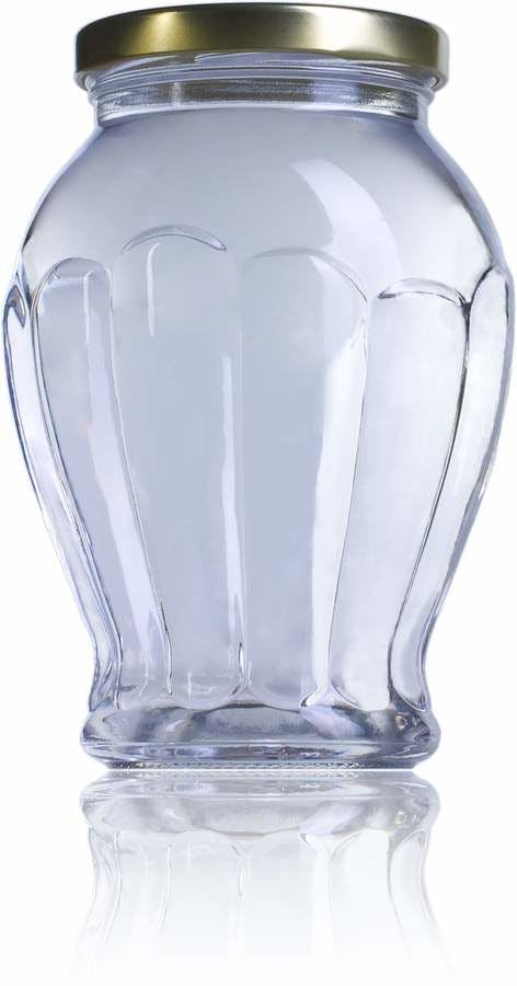 Corinto 580 -580ml-TO-070-envases-de-vidrio-tarros-frascos-de-vidrio-y-botes-de-cristal-para-alimentación