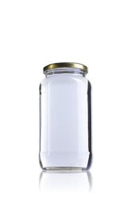Cuarto Galon 935ml TO 077 Embalagens de vidro Boioes frascos e potes de vidro para alimentaçao