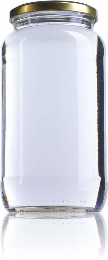Cuarto Galón-935ml-TO-077-envases-de-vidrio-tarros-frascos-de-vidrio-y-botes-de-cristal-para-alimentación