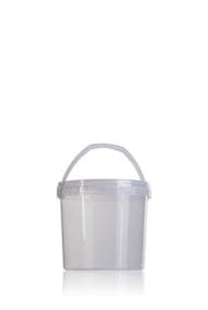 Secchio 3,7 basso litri-contenitori-di-plastica-secchi-di-plastica
