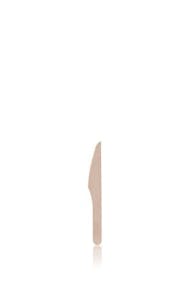 Cuchillos de madera desechables 165 mm