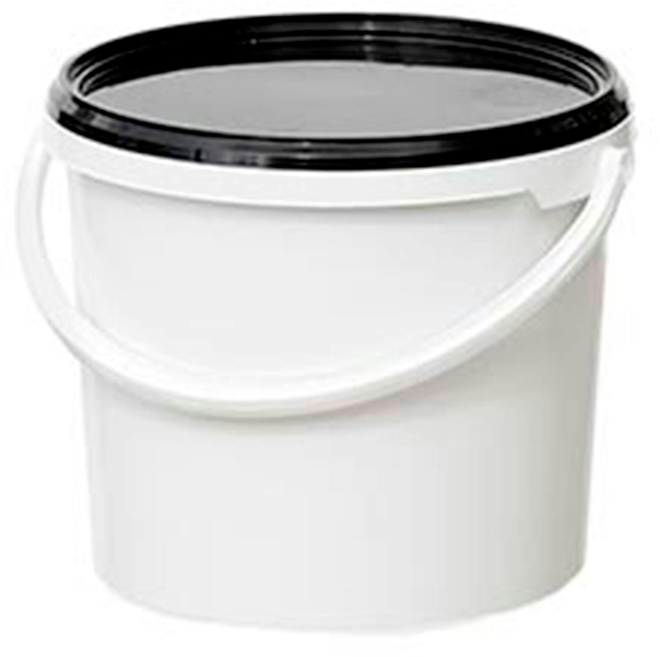 Bucket 8L. WHITE D268P A.PLAST.  (JETP)