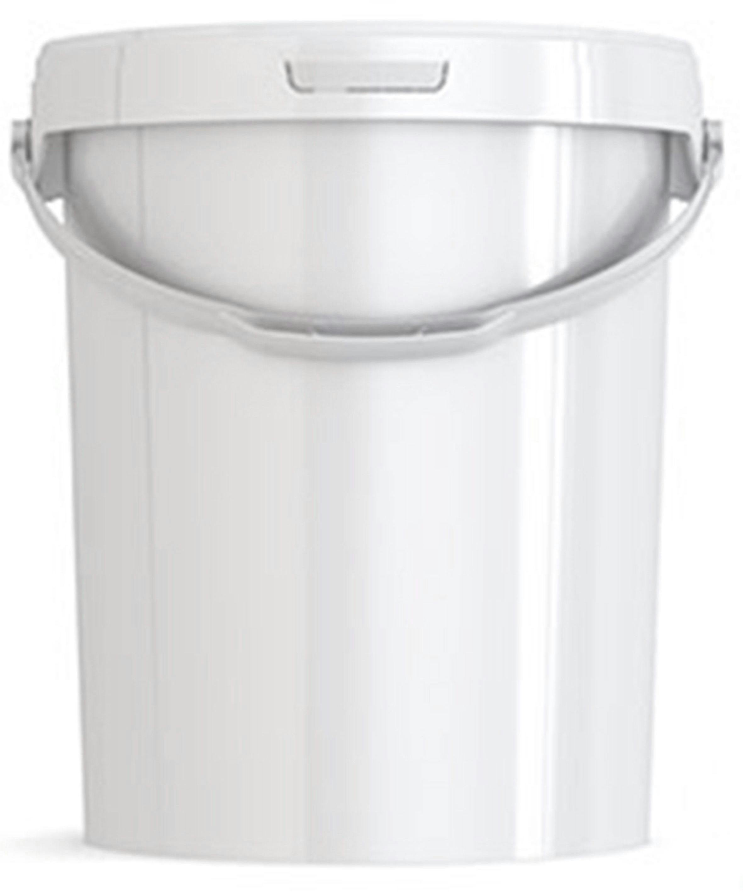 Bucket PP 20 liters white  D326
