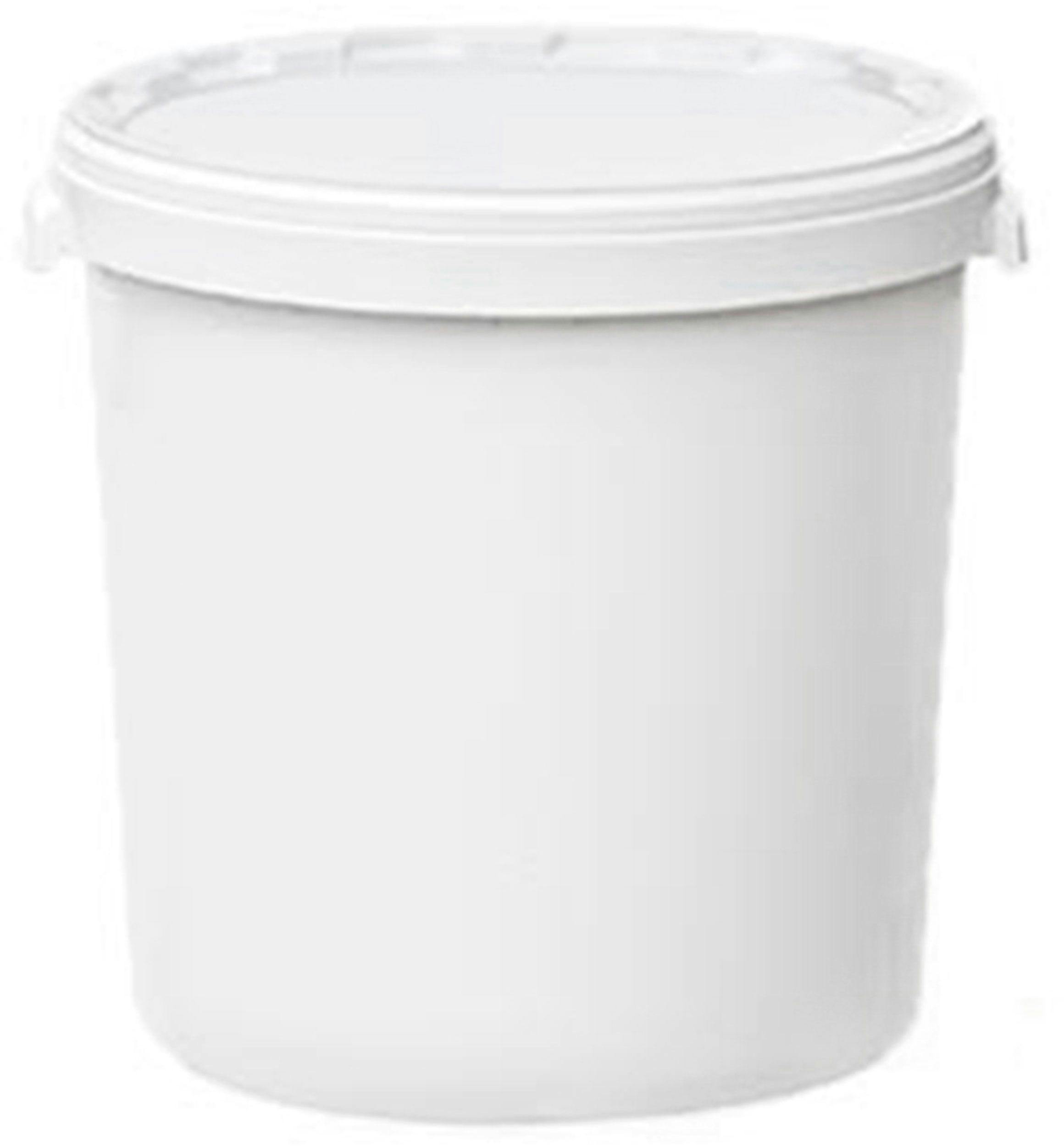 Bucket PP 30 liters white Ring D379