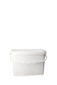 Bucket RECT. 16L WHITE D370X240   (JETR 160)