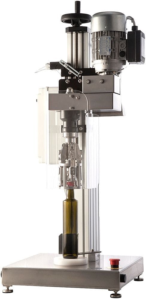 Pilferproof-Schraubverschlussmaschine 31,5x24 mm mit Senkkopf
