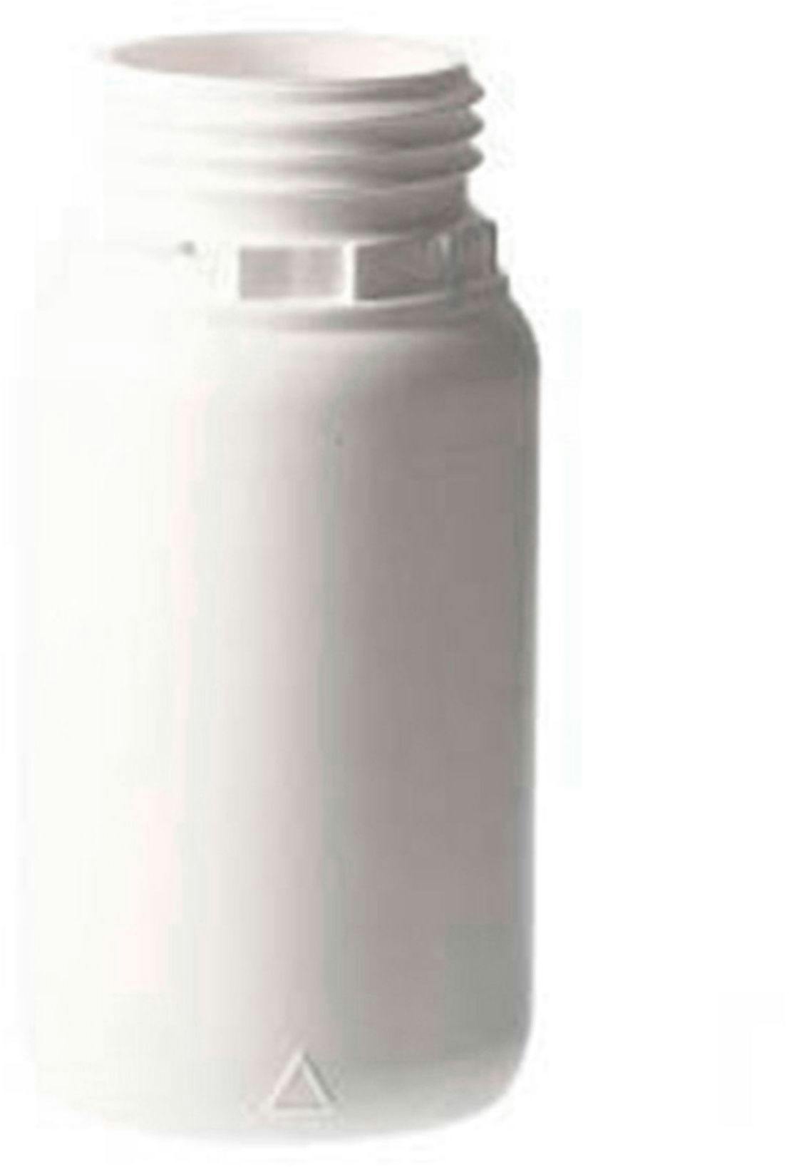 Bottle Fluorinated HDPE 250 ml white homologated J-CAP40 D50