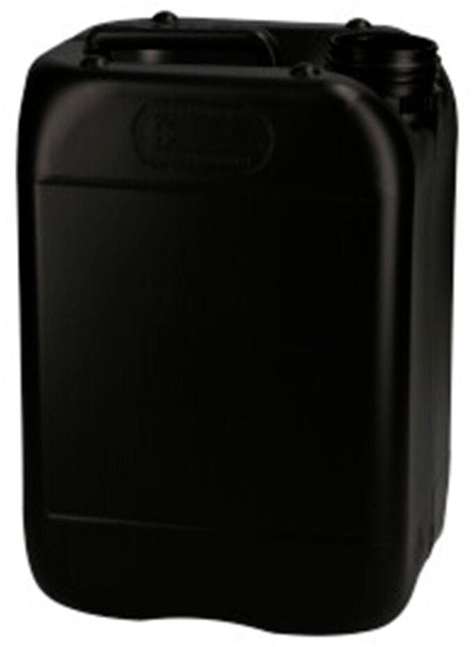 Stackable jerrican in PE HD D50 black