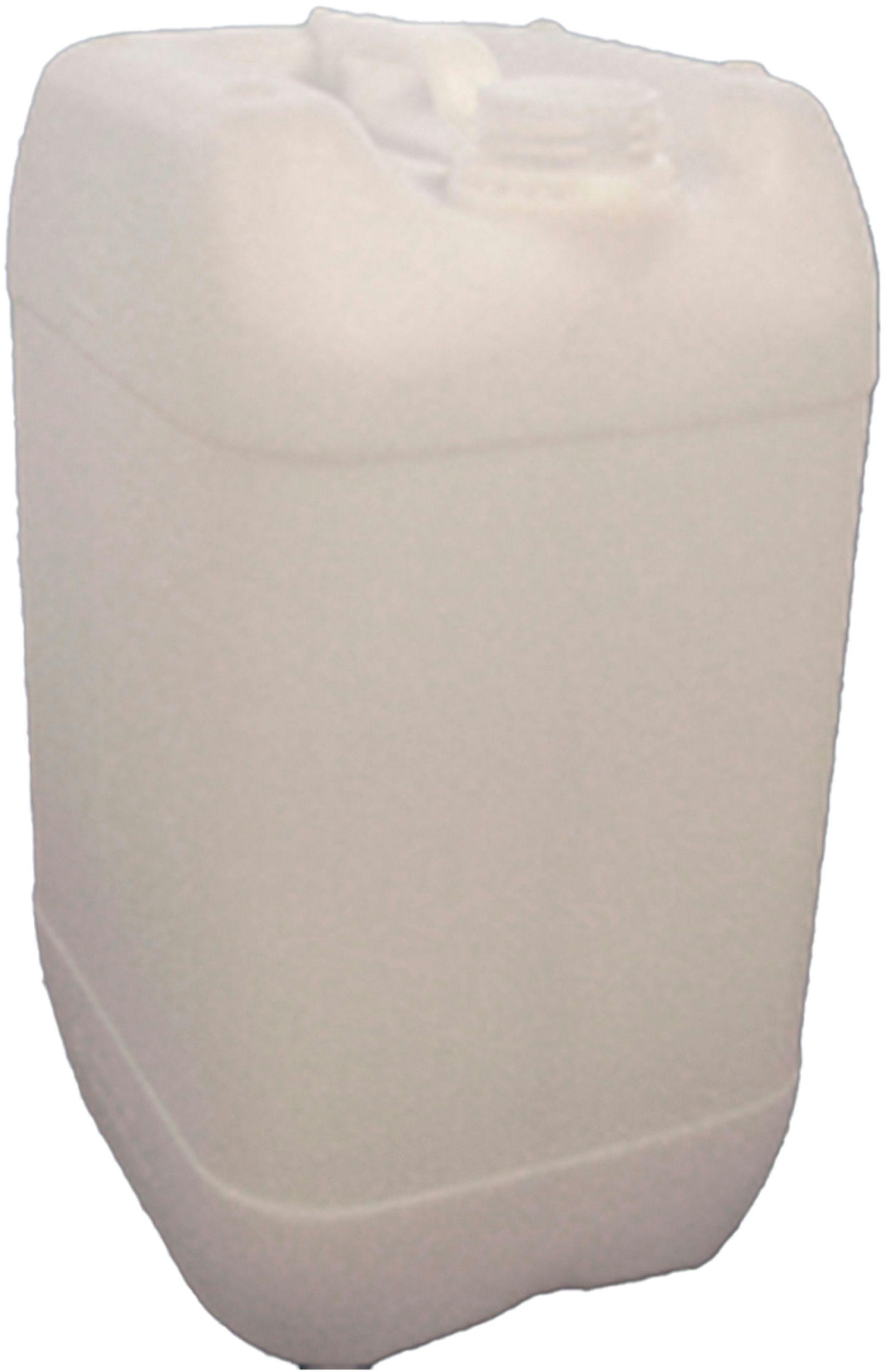 Jerrican stackable HDPE 25 liters natural approved  D61