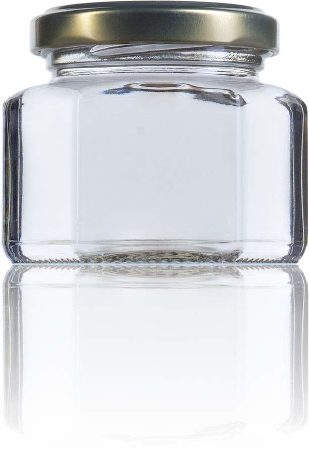 Hexa 106-106ml-TO-053-envases-de-vidrio-tarros-frascos-de-vidrio-y-botes-de-cristal-para-alimentación