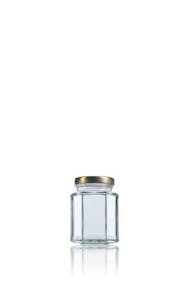 Hexa 116-116ml-TO-048-glasbehältnisse-gläser-glasbehälter-und-glasgefäße-für-lebensmittel
