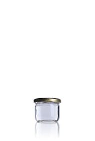 Juvasa 120-120ml-TO-066-envases-de-vidrio-tarros-frascos-de-vidrio-y-botes-de-cristal-para-alimentación
