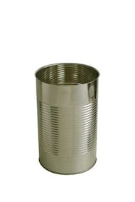 Lattina metallica cilindrica 5 kg 4340 ml oro / oro standard