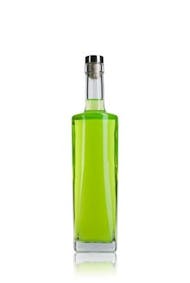 Licor Miami 50 cl-500ml-Korkverschluss-STD-185-glasbehältnisse-glasflaschen-für-likör