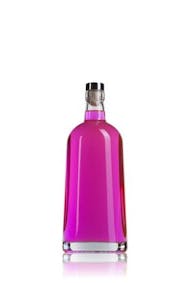 Liquore Ovation 70 cl-700ml-sughero-STD-185-contenitori-di-vetro-bottiglie-di-vetro-per-liquori