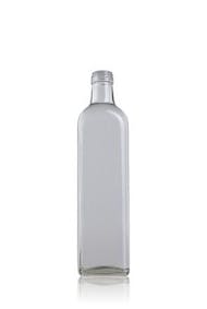 Marasca 750 Óleo BL boca Rosca SPP (A315)-envases-de-vidrio-botellas-de-cristal-aceites-y-vinagres Transparente