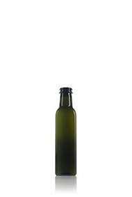 Marasca Pet 250 ml 29/21 Marasca Pet 250 ml boca 29/21 | Botella de plástico para aceite Verde