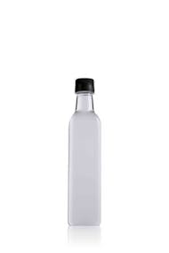 Marasca Pet 500 ml boca Bertoli 30-21-envases-de-plástico-botellas-de-plástico-pet Transparente