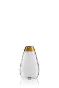 PET-Honigflasche Waben 375 ml (500g)