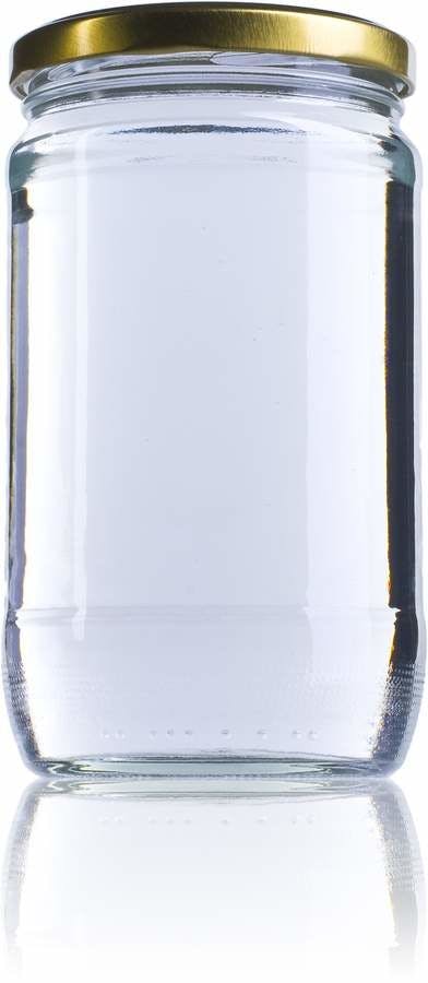 N 720-720ml-TO-082-glasbehältnisse-gläser-glasbehälter-und-glasgefäße-für-lebensmittel