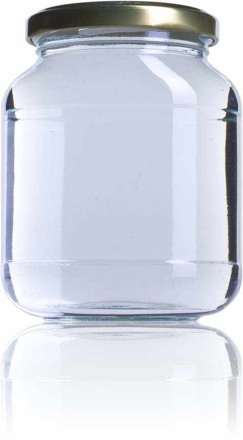OV 370 370ml TO 066 Embalagens de vidro Boioes frascos e potes de vidro para alimentaçao