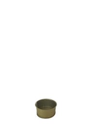 Lata de metal cilíndrica RO 85 ml Ouro / Porcelana fácil abertura