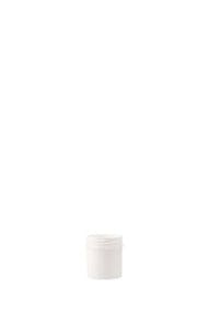 Jar cylindrical 100CC WHITE RSC/PRCT D 51 (Screwlock)