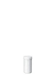 Jar cylindrical 100CC WHITE RSC/PRCT D  46 SNAPLOCK