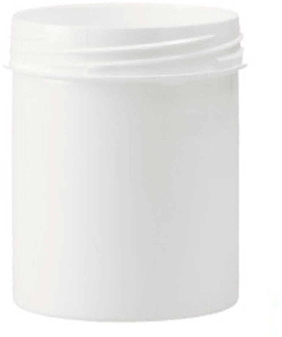 Jar PP 250 ml white  D66