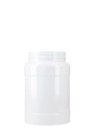 Jar  PET 3L WHITE D120 MOUTH CANISTER