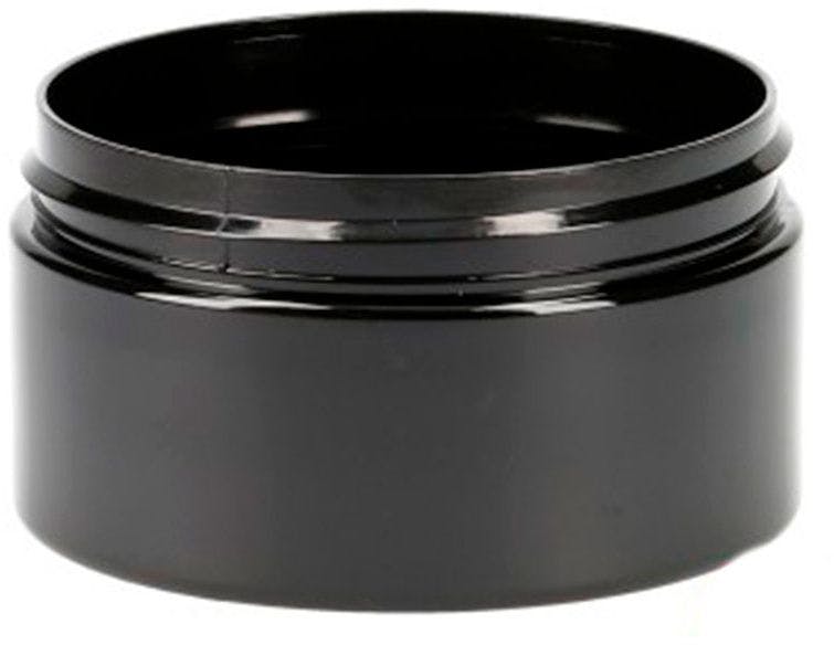 Jar PET 100 ml black J-CAP40 D70